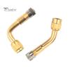 Tire Valve Extension Set 45 90 135 Degree Angled Adaptors for Car Motorcycle Bike Universal Inflator Nozzle Extenders