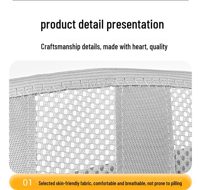 Breathable Lumbar Support Belt with Steel Plate for Men & Women