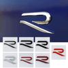 AABIP1 ABS Car Fender Side Badge Rear Trunk Sticker for VW New R Rline Emblem BORA GOLF JETTA PASSAT Polo SCIROCCO TOUAREG