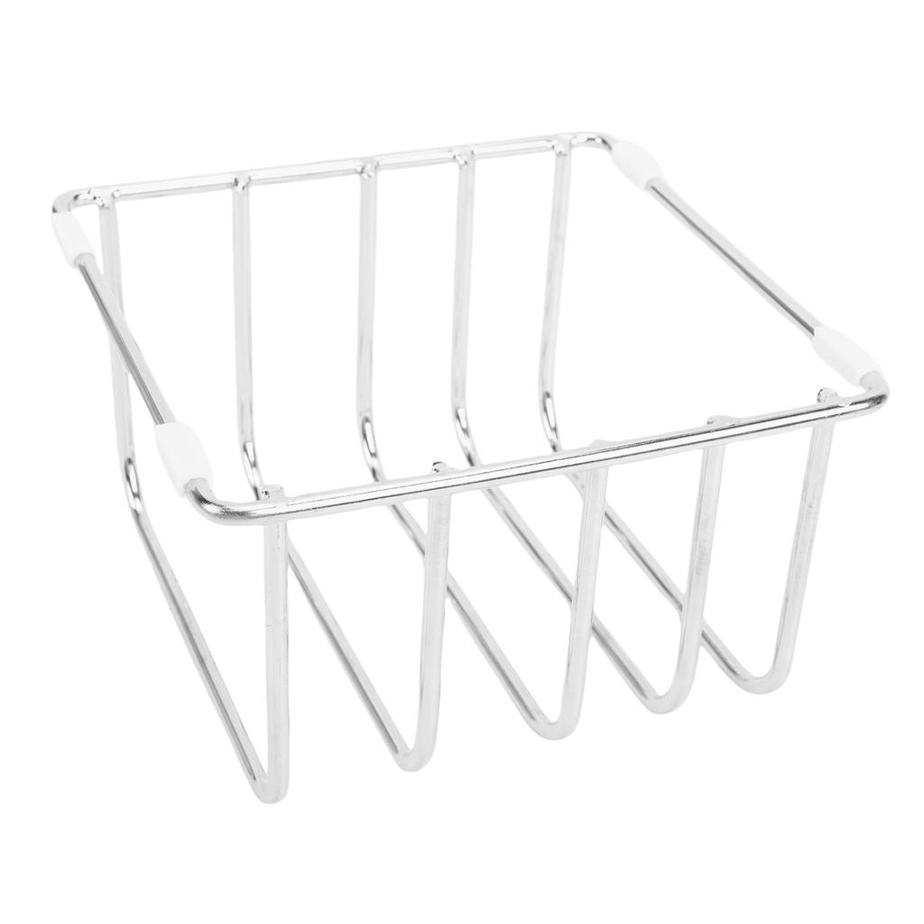 Stojan na krájecí desky Nerezový držák na krájecí desky 4 slotový úložný držák na kuchyňskou desku