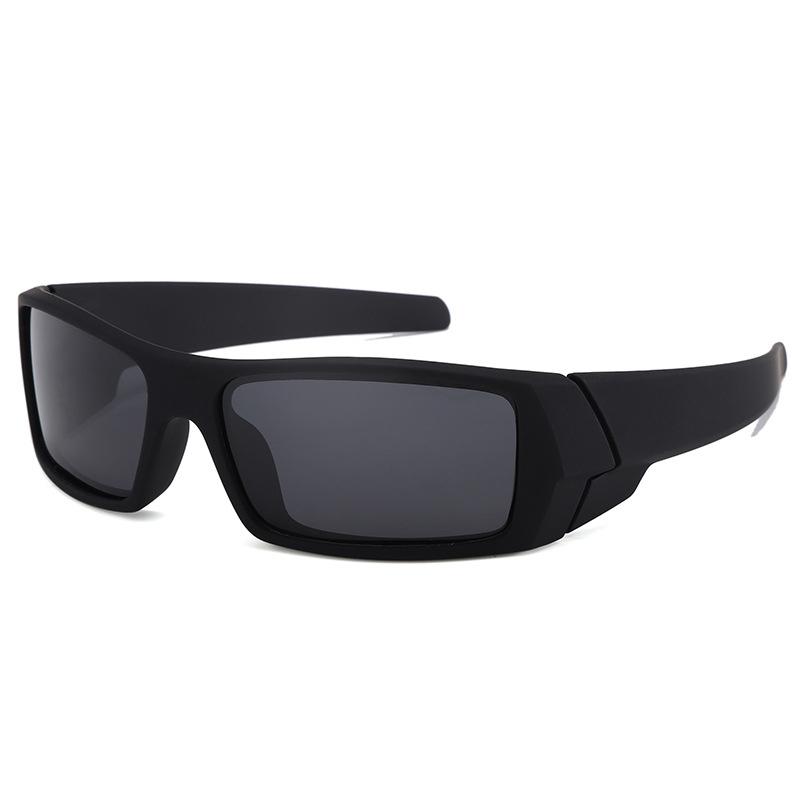 Hot selling outdoor Square Sun glasses cycling UV resistant fishing goggles TAC Polarized Sports Sunglasses 2025 TAC&PC