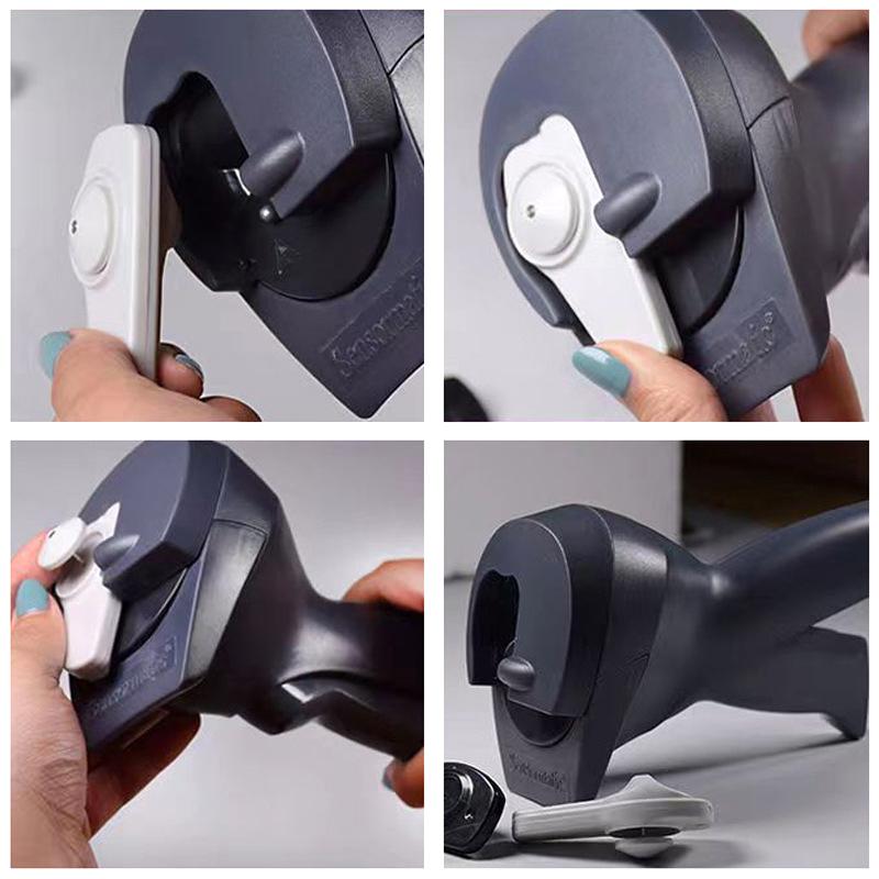 Accesoriu pentru etichete de securitate Dispozitiv portabil pentru detașarea etichetelor 58Khz cu șnur Dispozitiv de eliberare a cataramei antifurt