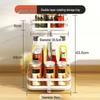Miling 360-Degree Rotating Kitchen Storage Rack