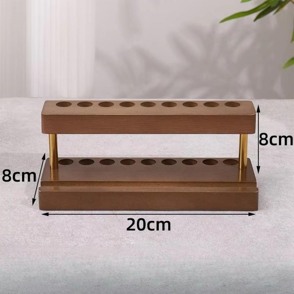 9 Slots Pen Holder Sleek Phone Stand Multifunction Pen Stand  For Office School