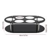 6 Slots Water Bottle Organizer Acrylic Cup Holder Stand  for Cabinet Pantry Countertop Home