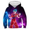 2025 Barn Japansk Anime Super Dragon Ball Pullover Super Goku 3D-trykk Gutt Streetwear Mote Genser Casual Dragon Ball Kul Hettegenser
