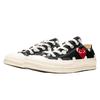 Converse Comme des Garçons Low Noir à pois