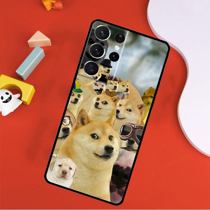 

Doge Dog Cheems meme Phone Case For Samsung Galaxy S25 Ultra S9 S10 S20 FE S21 S22 S23 S24 Plus S24 Ultra Cover Galaxy S21 Plus
