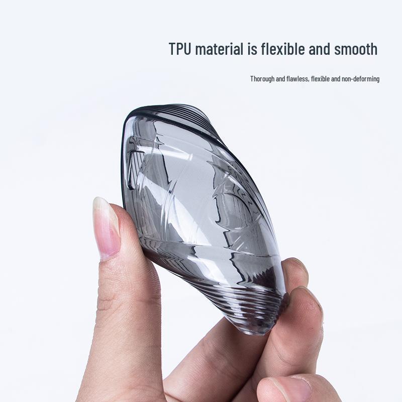 Étui pour clé de voiture IM Zhiji LS7: Coque transparente à couverture intégrale pour décoration intérieure