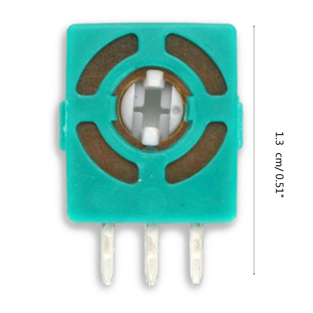 10 stk 3D analoge styrespaksensormoduler Potensiometer Tommelpinne tilbehør for XB 360 spillkontroller reparasjon reservedel