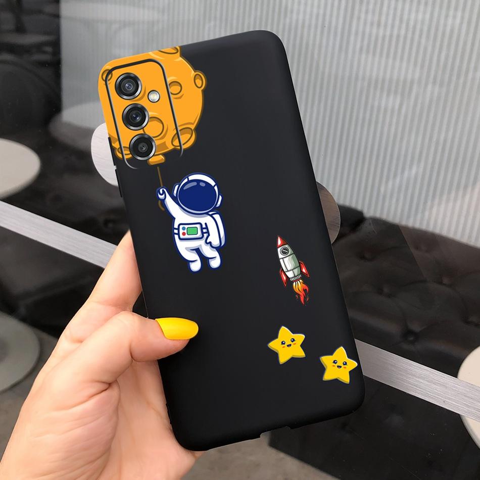 For Samsung Galaxy M52 Case For Samsung Galaxy M52 A52S 5G M 52 A 52S Cover Coque Liquid Silicone Back Case For Samsung M52