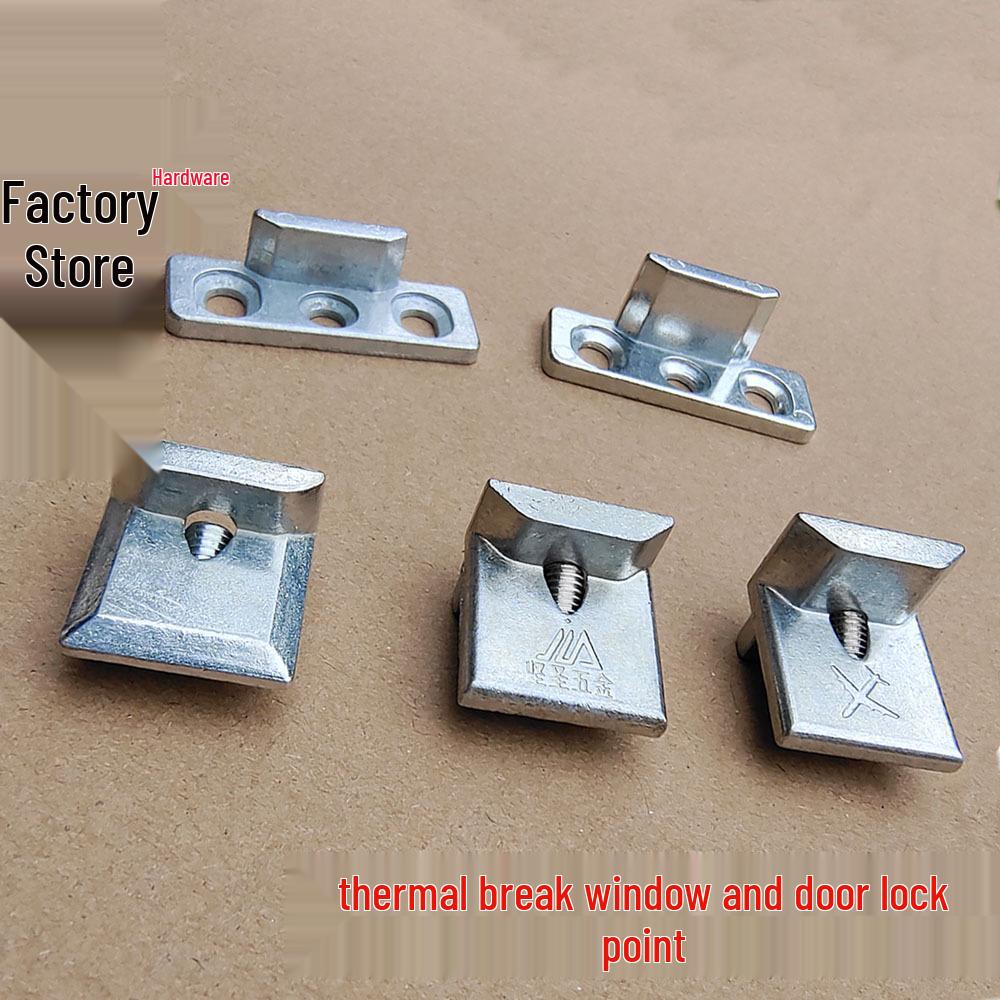 Three-Point Multi-Lock Aluminum Alloy UPVC Window Lock Block Standard Height Lock Point