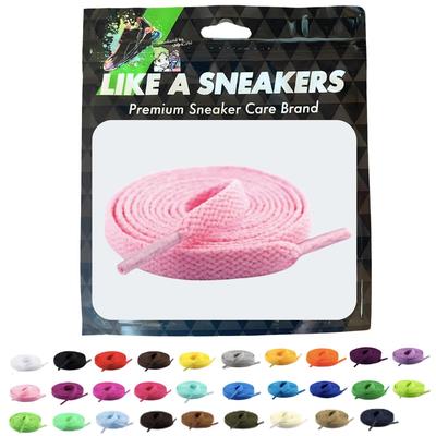 LIKE SNEAKERS 2025 Latest Uminchu Supervised Shoelaces 29 Color Options AvailableNon-Coming UndoneNo Fraying 100cm 120cm 140cm 160cm 8mm Width Flat