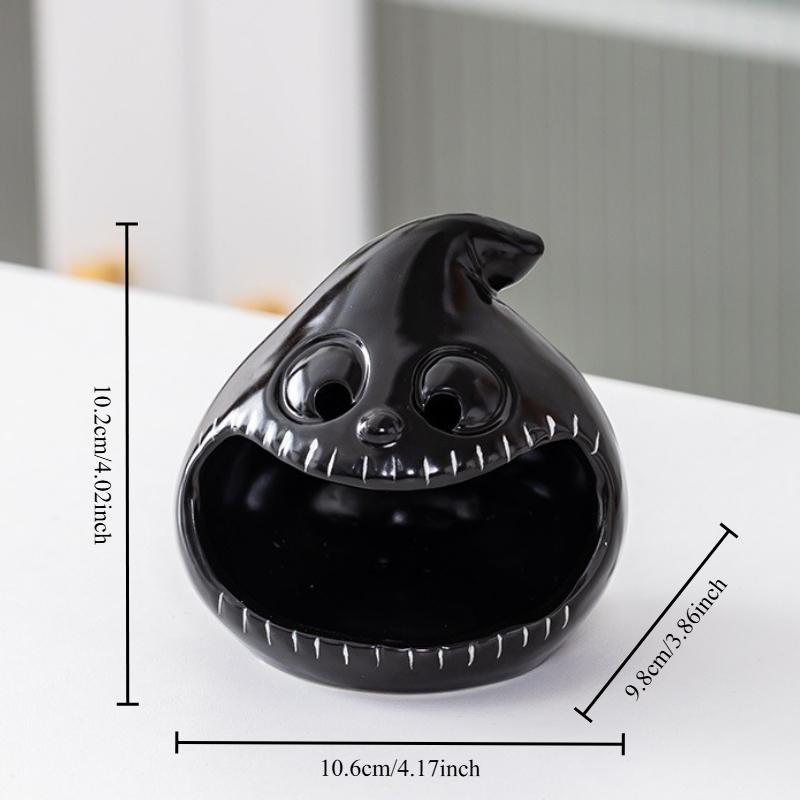 Halloween Gift Pumpkin Ghost Aromatherapy Candle Stand Scene Atmosphere Decoration Ghost Festival Gift Candy Storage Ornament