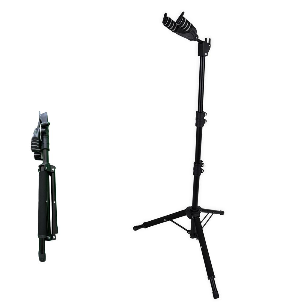 Guitar Gravity Automatic Lock Height Adjustable Foldable Thick Structure Guitar Guitar Tripod for Various and Ukuleles and Stand, Holder,