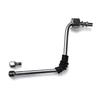 Stainless Steel Upgraded Steam Nozzle Extension for EC685 Coffee Maker Improves Milk Foam Texture Strong Metal Design