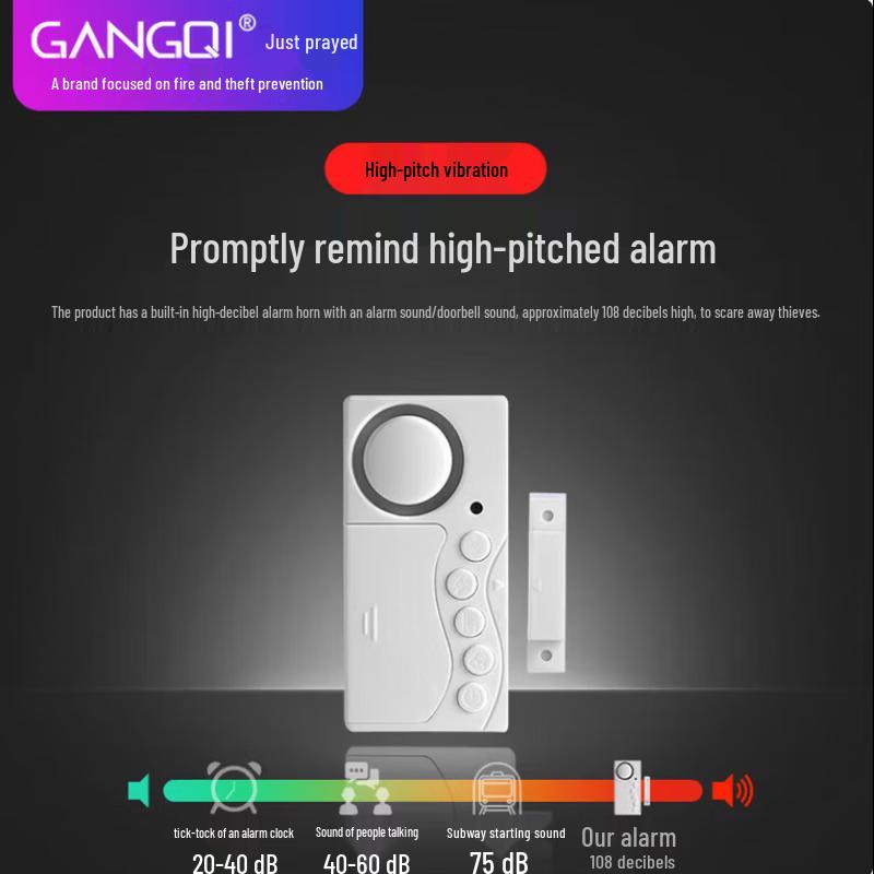 GANGQI Wireless Door Window Sensor Alarm