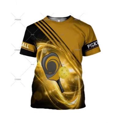 Pickleball Graphic Short-Sleeve T-Shirt, Sporty Casual Tee for Enthusiasts