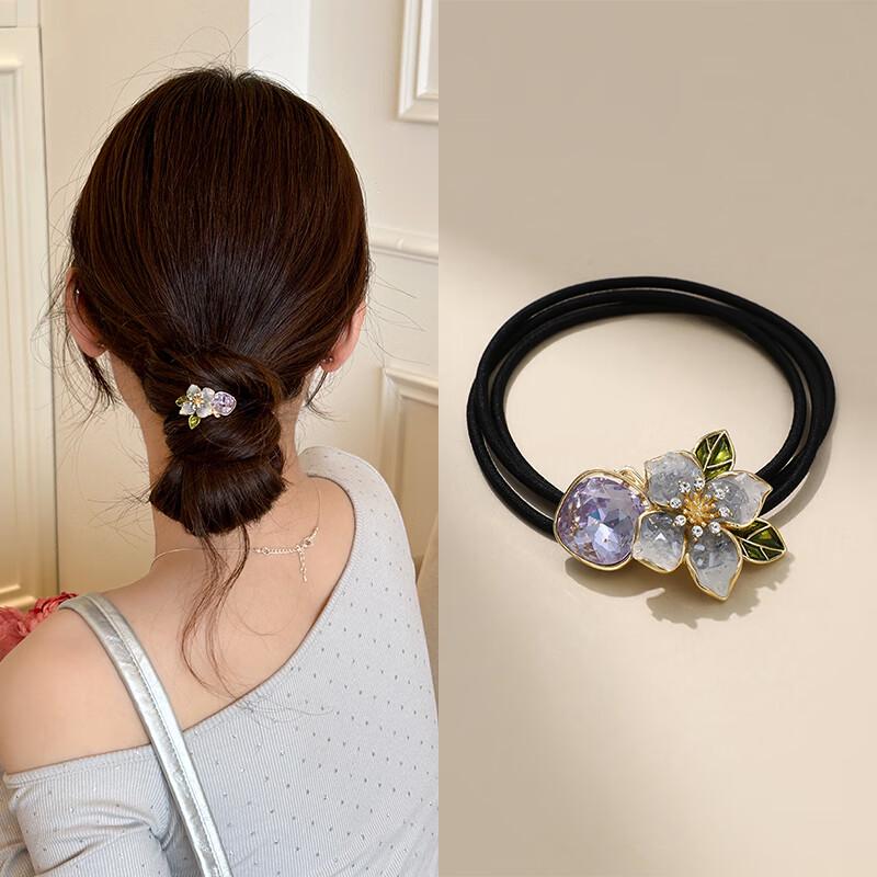 Starry Sky Gradient Hair Scrunchie 1 Piece