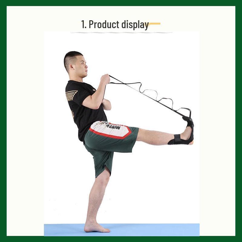 Foot Drop Stretching Strap for Ankle Rehabilitation and Yoga