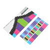 Colorful Kalimba Scale Sticker Thumb Piano Key Stickers Musical Note Decoration for Beginner21 Keys