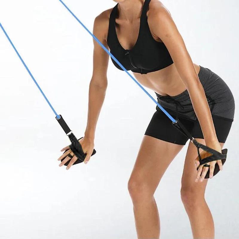 Hand Webbed Muscle Training Work Out Fitness Resistance Bands Resistance Paddle Palm Arm Strength Trainer Swimming Trainer 4