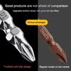 S2 High Hardness Cross Screwdriver Bit 65/100mm Electric Drill Bit  for Hand Drills Electric Drills