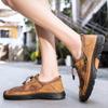 Golden Sapling Men's Casual Shoes Breathable Summer Flats Retro Outdoor Mountain Shoe Men Leisure Party Loafers Beach Moccasin