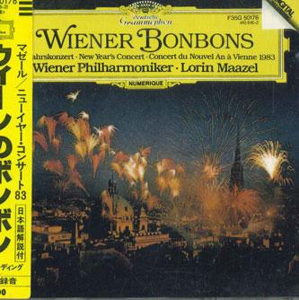 

CD LORIN MAAZEL - Wiener Bonbons F35G50176 POLYDOR Japan Obi Classical Used