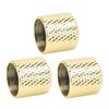 3 Pcs Electric Guitar Knob Exquisite Appearance Sturdy Metal Universal Guitar Potentiometer Replacement Knob
