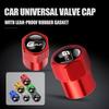 4PCS Car Wheel Valve Caps Auto Dustproof Tire Stem Air Covers For Volkswagen Motion MTM POLO GTI Blue Caddy Scirocco Golf Beetle V1