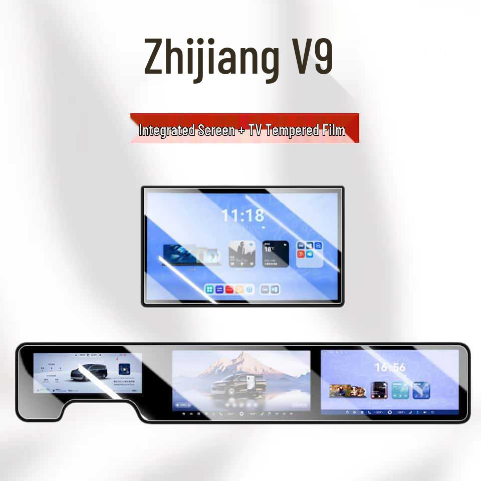 Zhijie V9 Screen Protector: Tempered Film for 26 Navigation Models - Anti-Scratch, Center Control, Modified Accessories