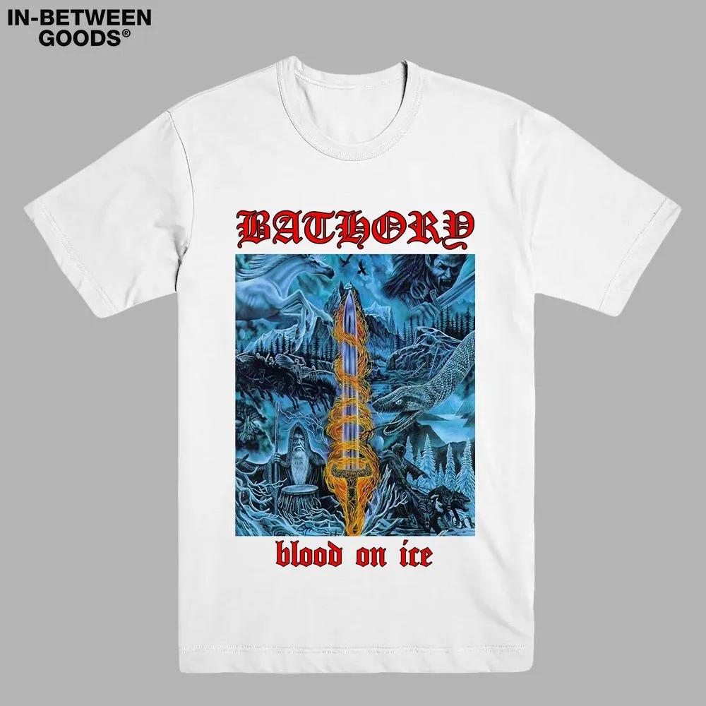 Unisex Short Sleeve Crew Neck Cotton T Shirt Bathory S