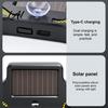 Wireless Led Modification Accessory Solar Demon Eyes Car LED Light USB Animated Eye Warning Lights for Windshield Type-c Rechargeable Accessories And