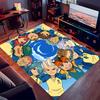 1pc Inazuma Eleven Print Area Rug - Soft,Washable Non-Slip Indoor Mat for Office Chairs,Living Room,Home Office Decorative Rug