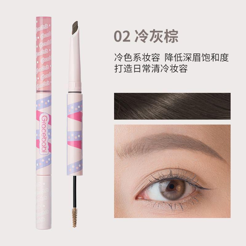 Gracebabi - 2 In 1 Eyebrow Tint - 2 Color
