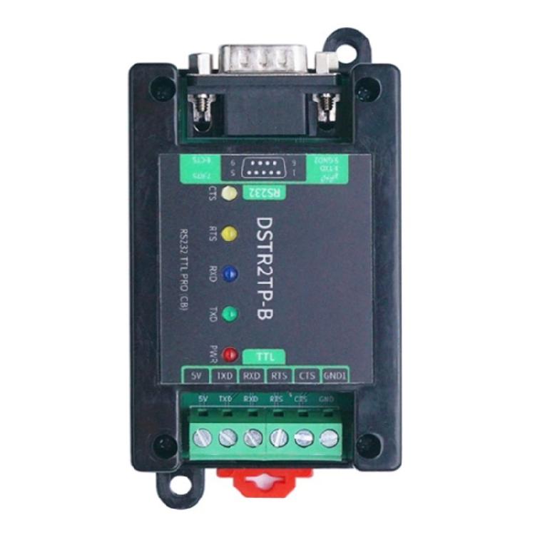 RS232 TTL Converter Module SP3232 Chip Digital Isolator Power Isolation Enhances Stability DB9 Male Port