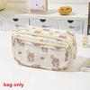 Cute Cartoon Pencil Case For Student Cartoon Anime Creative Pencil Bag High Capacity Stationery Storage Bag Cosmetic Bag