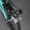 Guardabarros Plegable para Bicicleta Rueda Trasera Delantera Guardabarros de Rueda de Bicicleta Repuesto Guardabarros Modificado para Bicicleta Fácil de Instalar