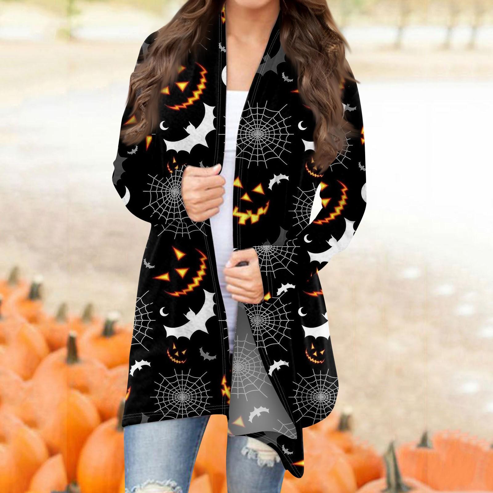 

Легка жіноча куртка з довгим рукавом і принтом L чорний