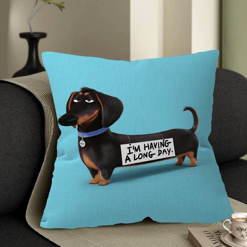 THE S-SECRET L-LIFE OF PETS Pillowcases Home Bedding Decorative Pillow Cover Wedding Super Soft Pillow Case