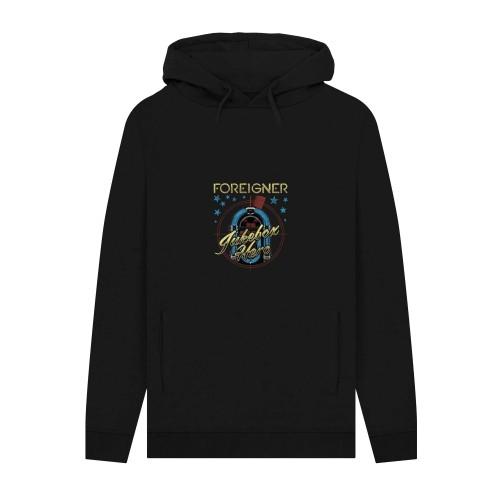 Foreigner Unisex Adult Jukebox Graphic Hoodie