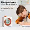 Visual Timer Digital Countdown Timer 60-Minute Silent Classroom Timer Management Tool for Home School Office Kitchen