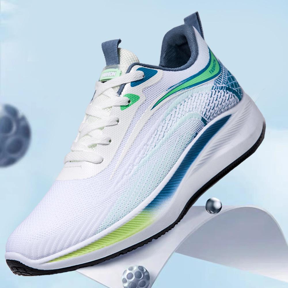 New Fashion Summer Breathable Mesh Shoes Men's Casual Shoes Trendy Versatile Shoes Ultra-light Mesh Running Sneakers