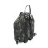 Used PRADA TESSUTO CAMOUFL Rucksack Backpack BZ0032 Nylon Saffiano leather Green Multicolor Used Women