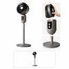 Pedestal Fan with Remote Control - 3 Oscillating Floor Fan, 7.5 Hour Timer, Adjustable Height Table and Floor Use for Bedroom Home