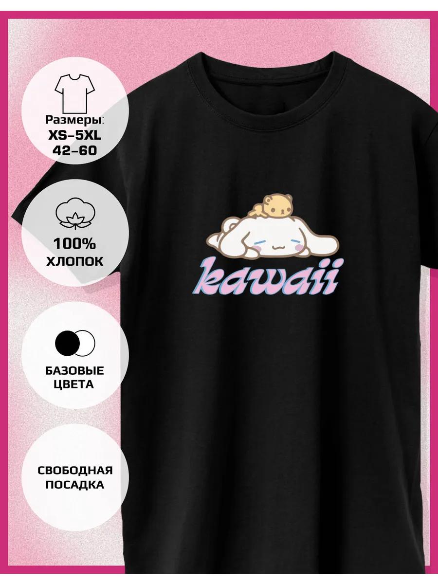 Printed T-shirt -Kawaii Y2K XL