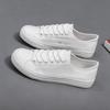 Small black shoes student cloth shoes labor insurance shoes low-top track and field training flat shoes lace-up games dance shoes women's shoes