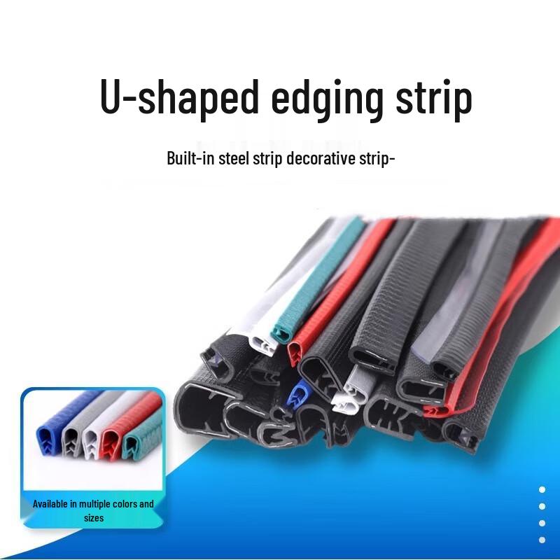 Silicone Rubber U-Channel Edge Trim Strip