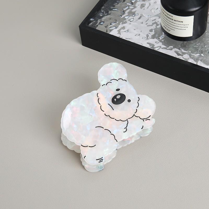 Tulip Cherry 2024 High-End Spotted Dog Hair Clip